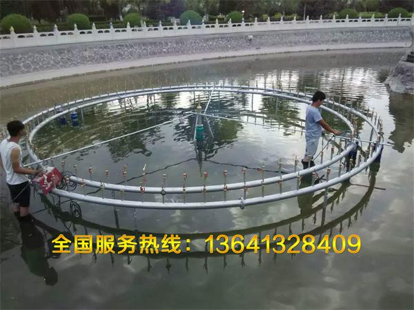 音乐喷泉施工展示